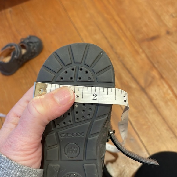 Geox, baby shoes, MaryJane,  girl, grey , 20 (US 4.5) - Picture 10 of 10